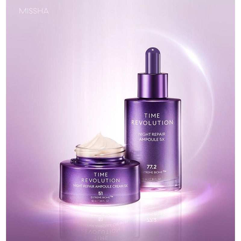 Time Revolution Night Repair Ampoule Cream 5x