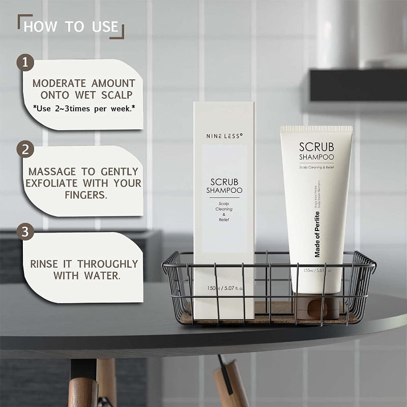Magic Nine Perlite Scalp Scrub Shampoo
