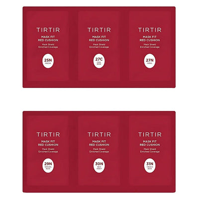 Mask Fit Red Cushion 6 Shade Trial Kit