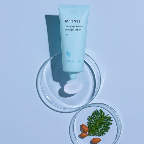 Clarifying emulsion with bija seed oil
