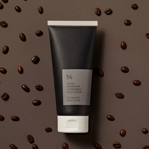 Vegan Kombucha Coffee Bean Body Scrub