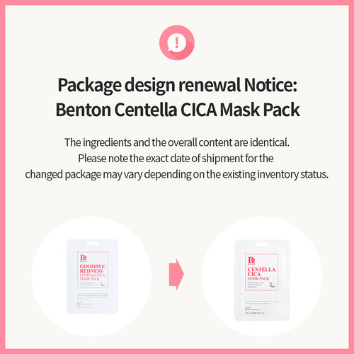 Centella Cica Mask Pack