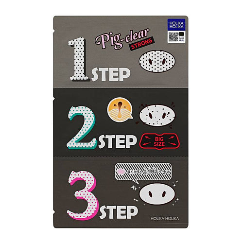 Holika Holika Pig Nose Clear Black Head 3 Step Kit
